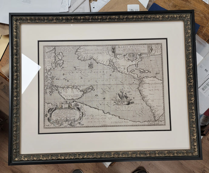 Framing Rare or Antique Maps for Long Term Protection